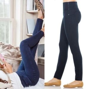 SPANX 2066 Alexia Denim Legging High Waisted Indigo Jeans Slimming Medium 6-8